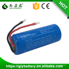 Bateria recarregável do Li-íon de 26650 3.7v 5000mah para o encrespador de cabelo